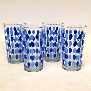 Vintage FG Indonesia highball glasses